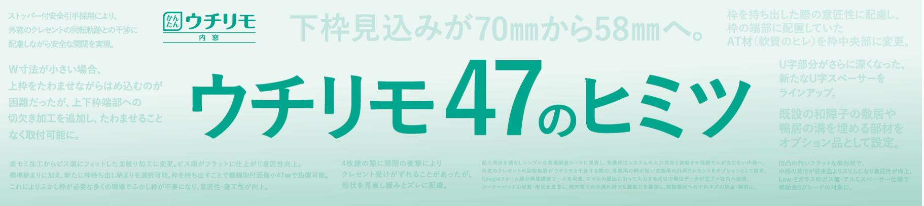 ウチリモ47のヒミツ