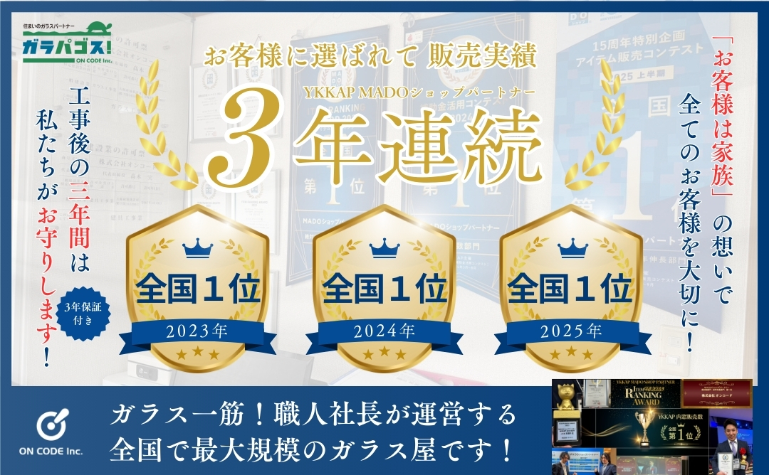 ３年連続全国１位