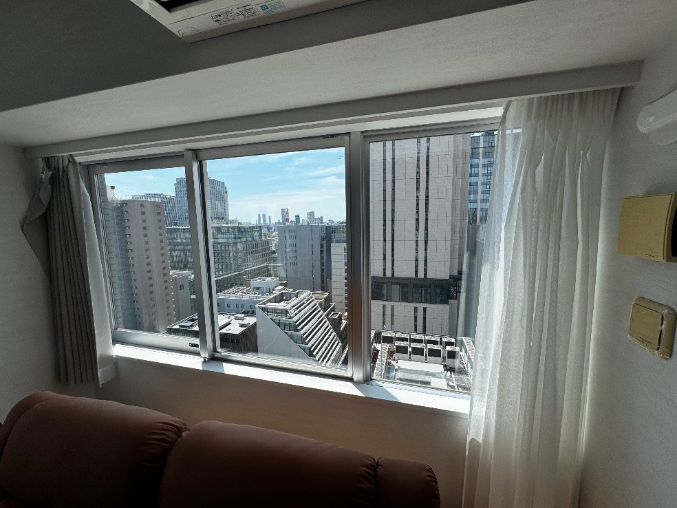 大阪市中央区の内窓（二重窓）工事 施工前