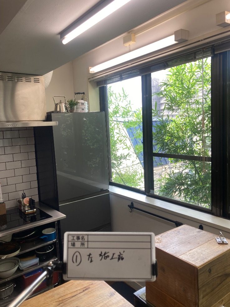 品川区の内窓（二重窓）工事 施工前