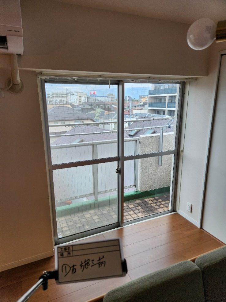 世田谷区の内窓（二重窓）工事 施工前
