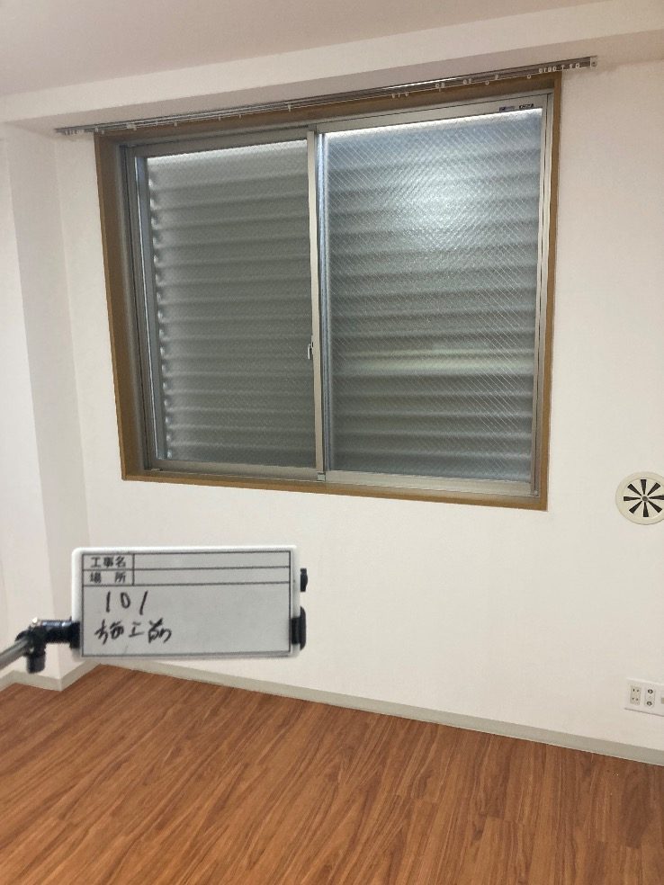 新宿区の内窓（二重窓）工事 施工前